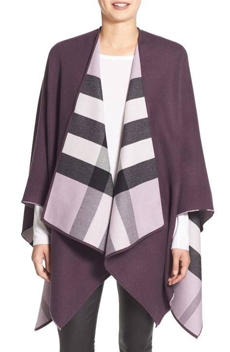 burberry reversible merino wool cape|Burberry Limited.